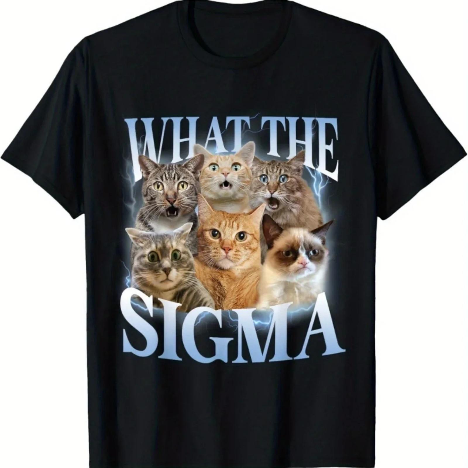 

Cat Funny Printed Summer Short Sleeve T Shirt Women Graphic Comfortable Soft Casual Tee Shirts Humor Daily Wear XXXXXL чорний