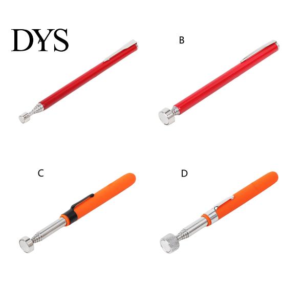 Magnetic Pickup Tool Pen Ergonomic Handle Strong Suction Reusable Convenient Wide Application Extendable Stick Stainless-Steel Telescoping Magnet Rod