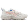 Li Ning Cushioning Slip Resistant Abrasion Resistant Low Top Running Shoes Women's White Blue ARXT022-5
