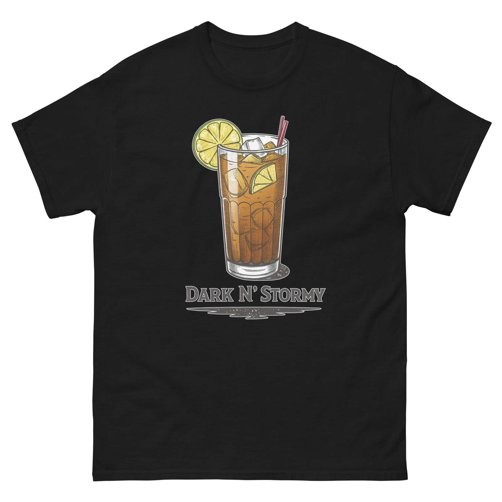 

Dark N Stormy Drink Delicious Popular Beverage T-Shirt M