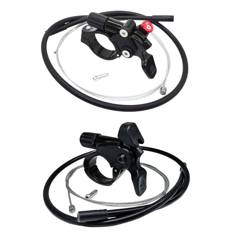 Light weight Mountain Bike Fork Remotes Switches Ensuring Precise Handling Corrosions Resistance