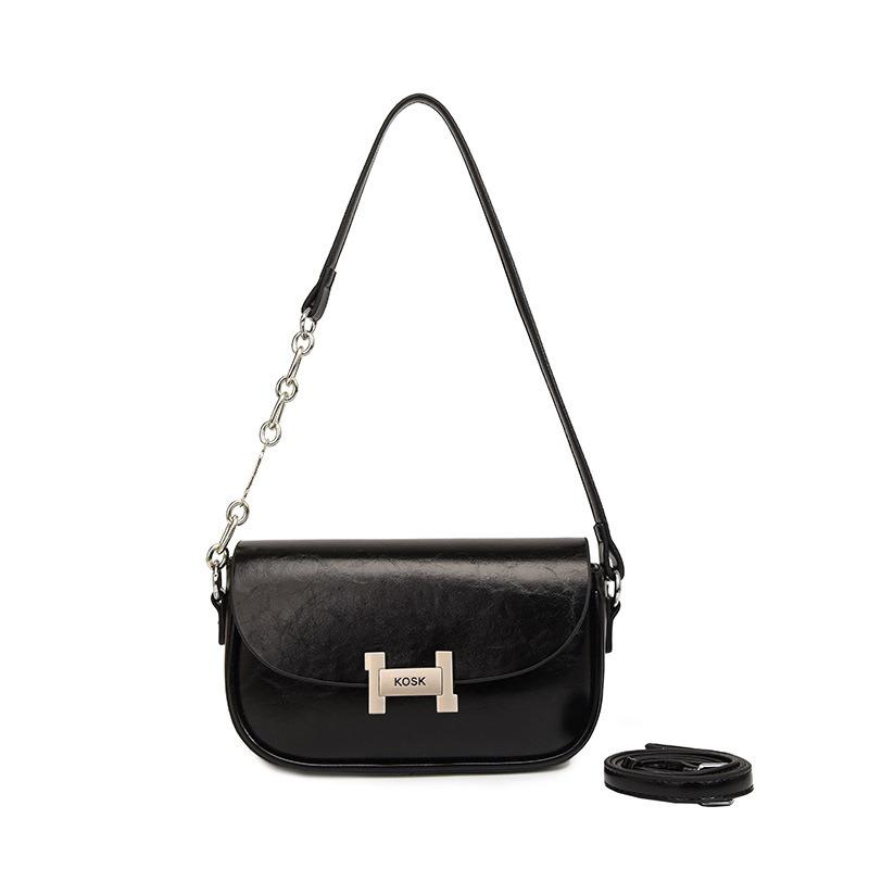 

Мягкая искусственная кожа, высококачественная текстура, женская сумка подмышку, иностранный стиль, популярная цепочка, маленькая квадратная сумка, весенняя новая модная сумка-мессенджер, женская сумка на плечо чёрный