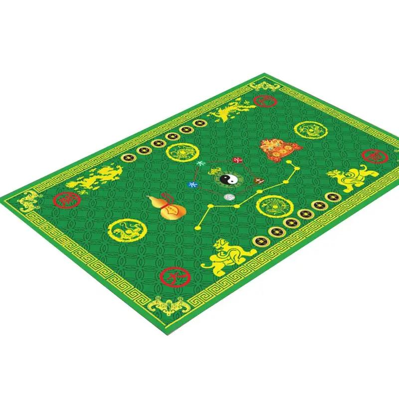 

ВИКАМА С Новым Годом Приветственный коврик для двери Внутренний ковер Фэн-шуй Счастливый коврик для пола Праздничный Грязеотталкивающий Легкий ковер 40X60CM (1.3X2FT