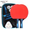 Huishneg 7-Ply Pure Wood Table Tennis Racket