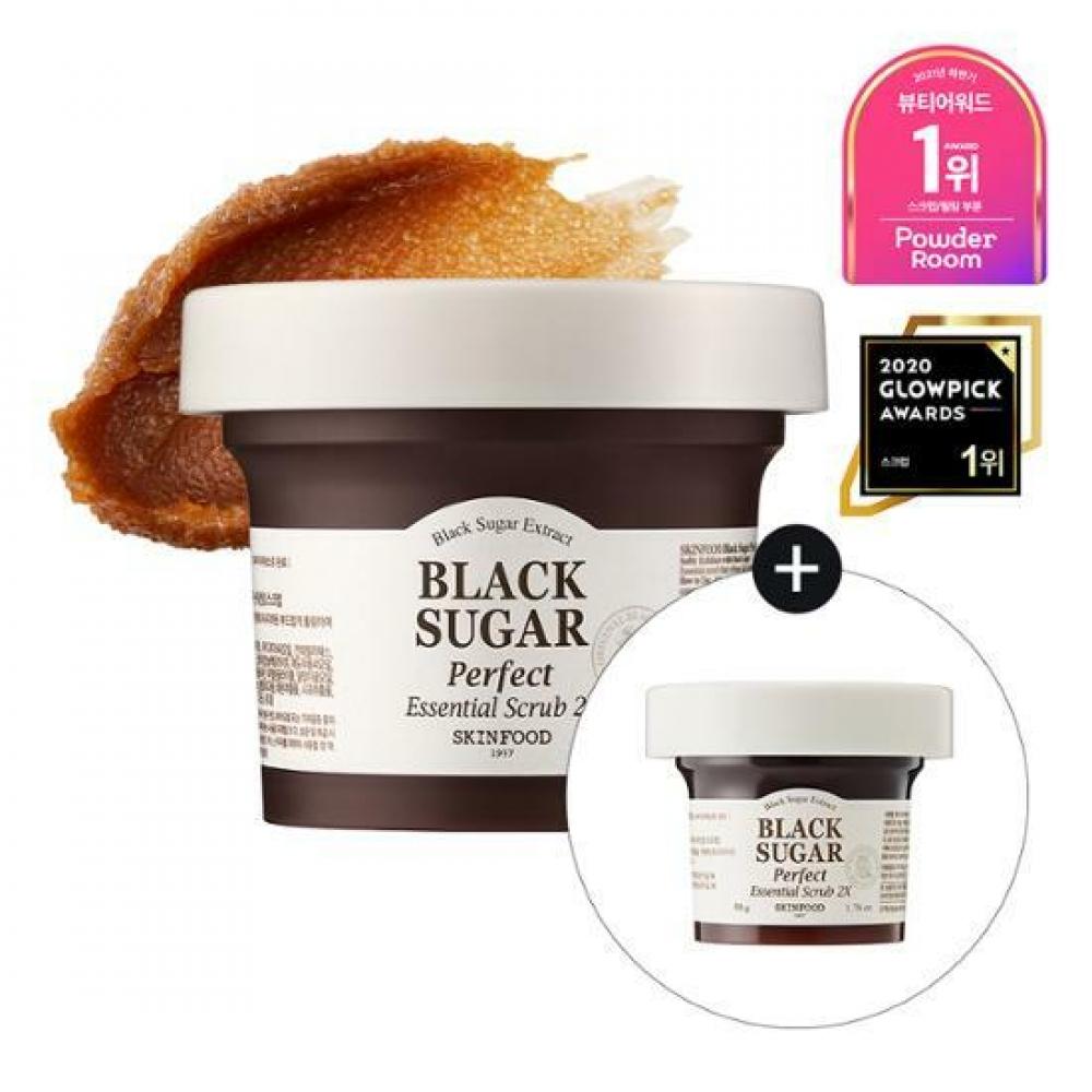 

Skinfood [Октябрь All Young Pick] Skinfood Black Sugar Perfect Essential Scrub 2X 210 г (+50г в подарок)