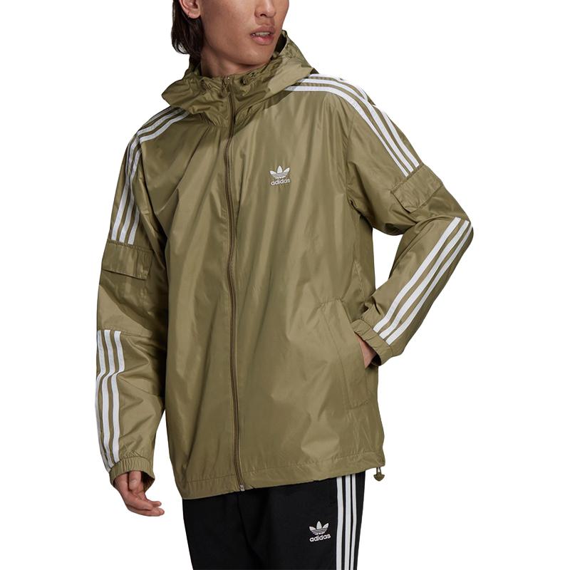 adidas Originals 3 Stripes Jacket Men's Army Green H06684