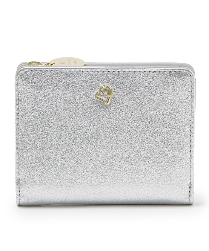 

on Bifold Wallet Petian Silver [Lanvin Blue] Women s
