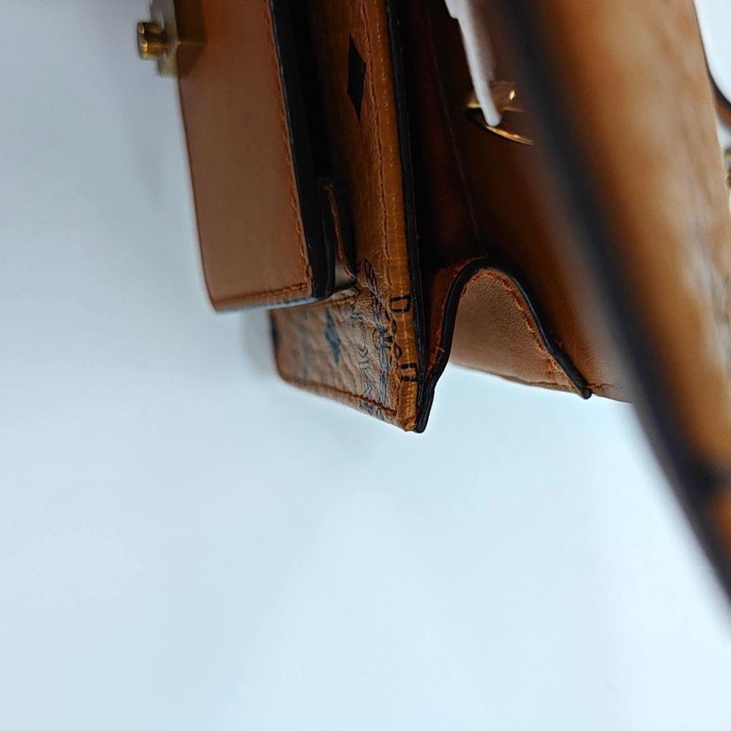 [Pre-Owned] Patricia Visetos Monogram Metal Chain Mini Waist Bag - Very Good #5FRCVY