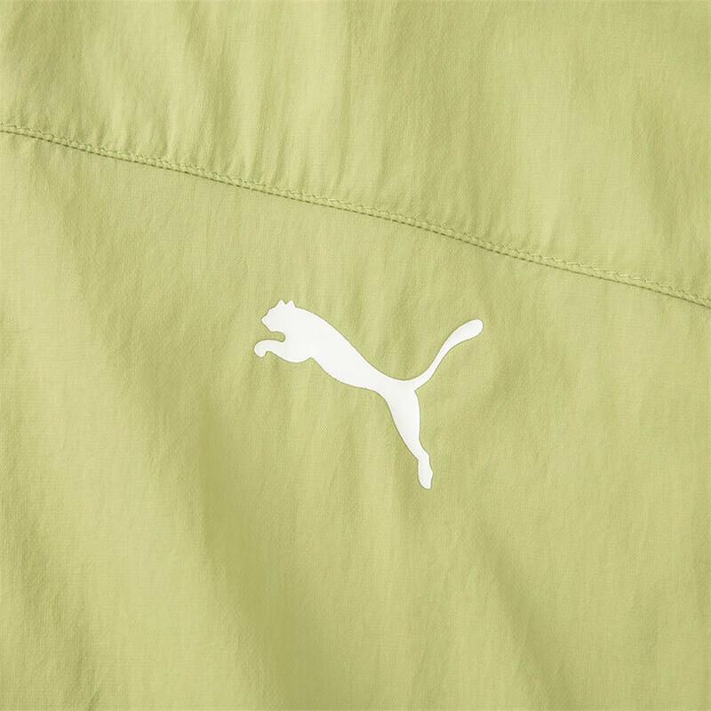 Puma Veste à capuche tissée décontractée légère Color Block Vestes Homme Vert 628370-89