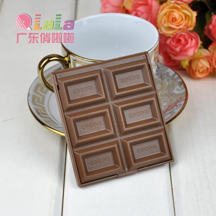 

Portable Small Mirror, Foldable Makeup Mirror One Size кавовий