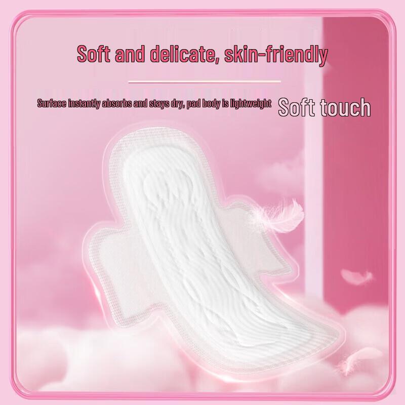 Seventh Sense Baumwolle Damenbinde Tag & Nacht 76-Stück Set