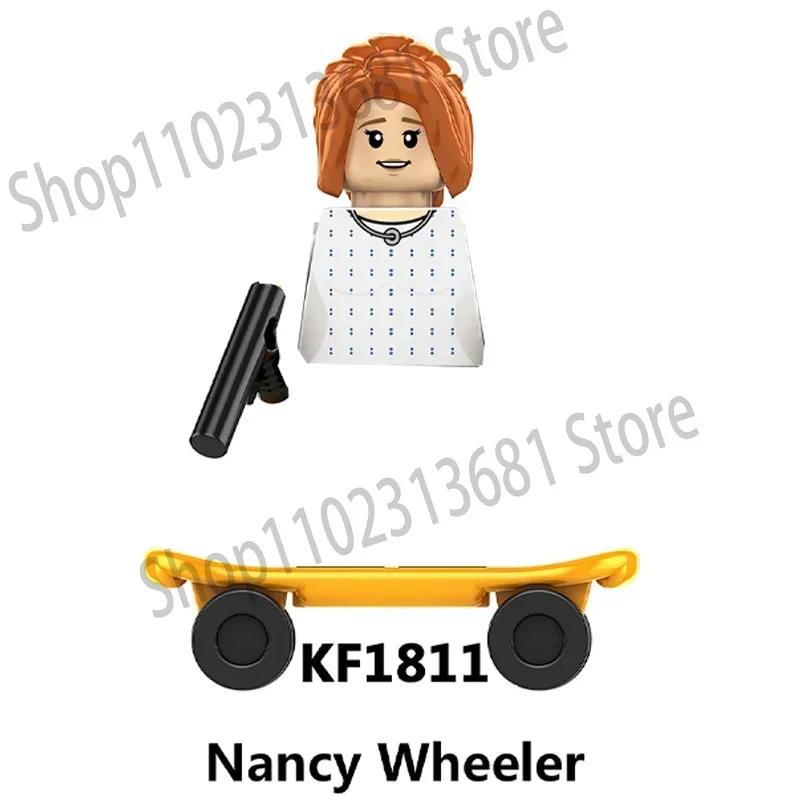 Schrecklicher Film Auf dem Kopf Dustin Mike Lucas Will Eleven Modellbausteine Erleuchten Actionfigur Bausteine Spielzeug für Kinder