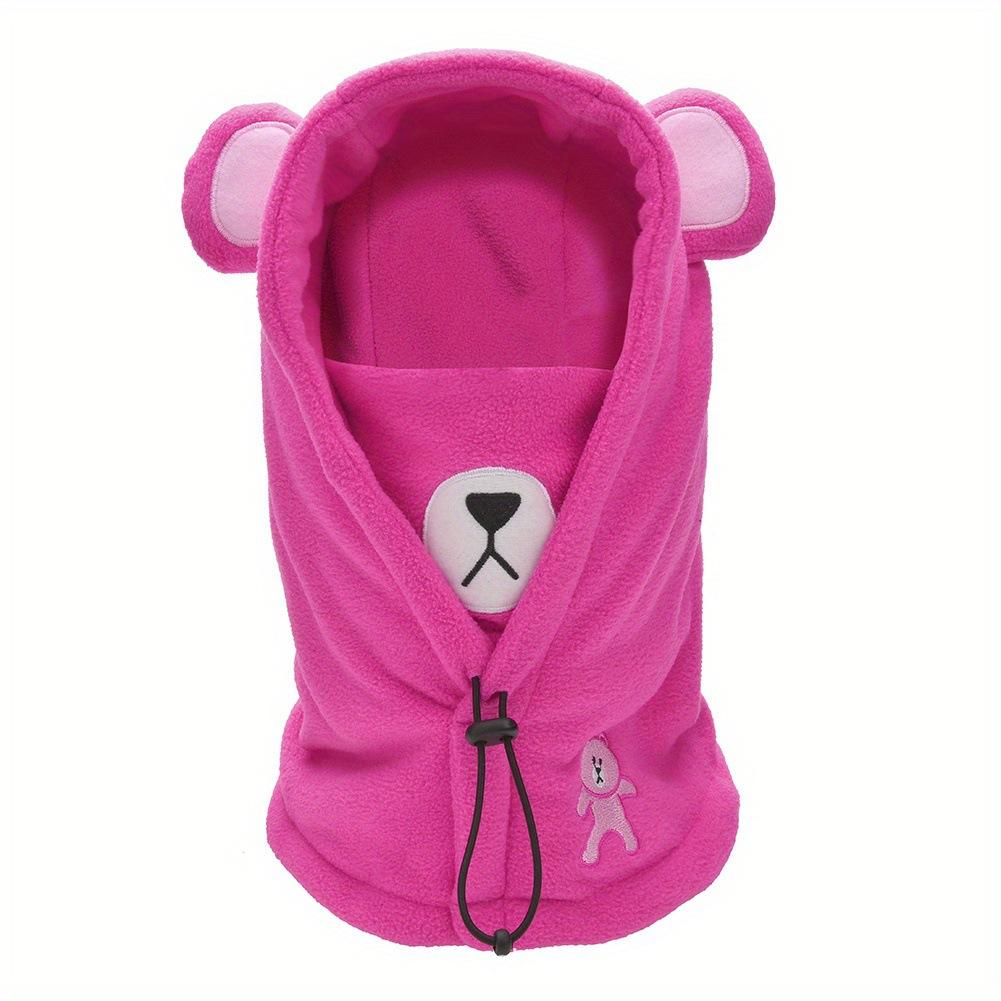 Children's Winter Warm Riding Mask Balaclava Cap Pullover Cap Fleece Snow Cap