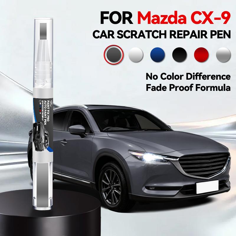 

2026 Hot Car Accessories For 2006-2025 Mazda CX9 TB TC Paint Repair Pen Touch Up Scratch Remover DIY Auto Accessories Black Whit