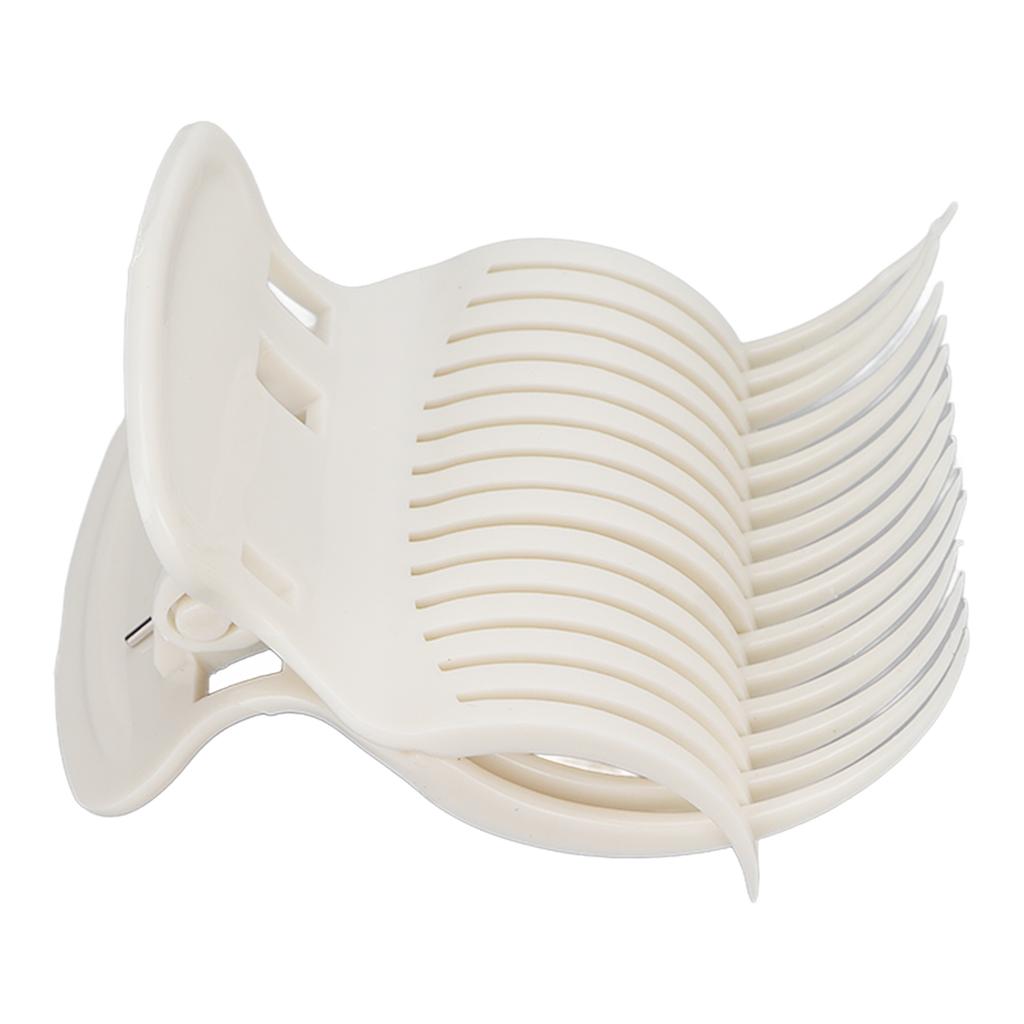 12 stücke Heißer Roller Clip Ersatz Haar Curler Roller Klaue Clips für Haar Abschnitting Styling Weiß