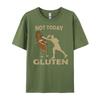 Gluten Free Funny Not Today Gluten Clothing Spring  T Shirt Men Valentines Day