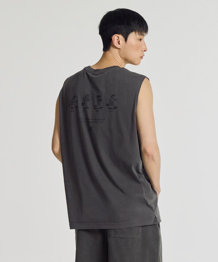 Nyuballanseu Nbngg31503 / Uni Nb Friends Sleeveless Top (Charcoal)