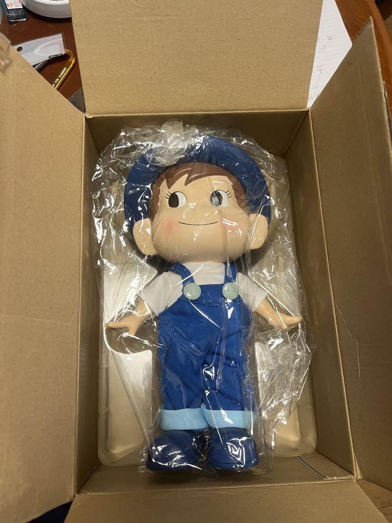 [USED] - Fujiya Poco-chan figure, corporate character, retro doll
