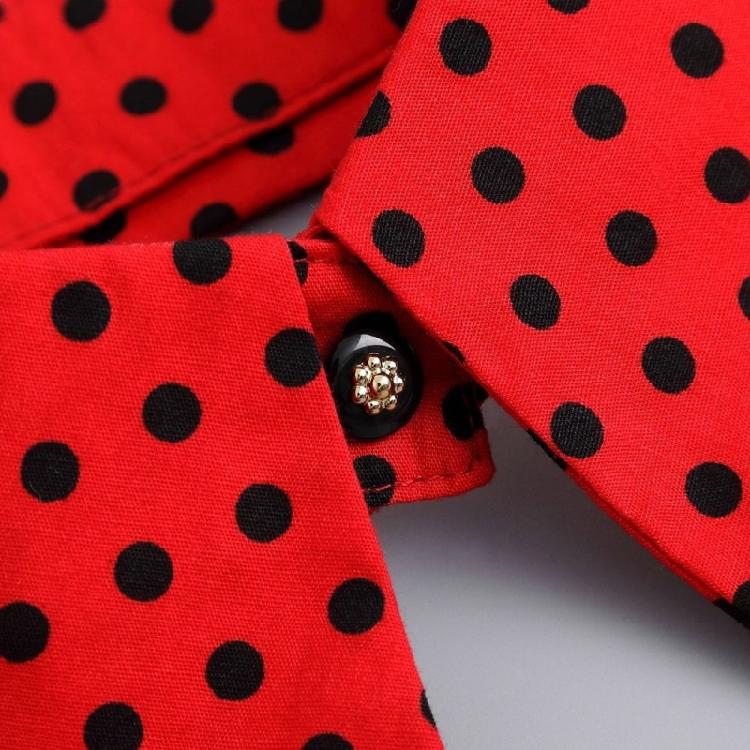 Mode Revers Faux Kragen Dekorative Kragen für Kleid Abnehmbar Gepunkteter Falscher Kragen Damen Halbshirt Oberteil Bluse Kragen