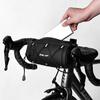 Waterproof Road Bicycle Handlebar Bag Multifunctional MTB Front Tube Bag Portable Frame Pannier Outdoor Shoulder Bag