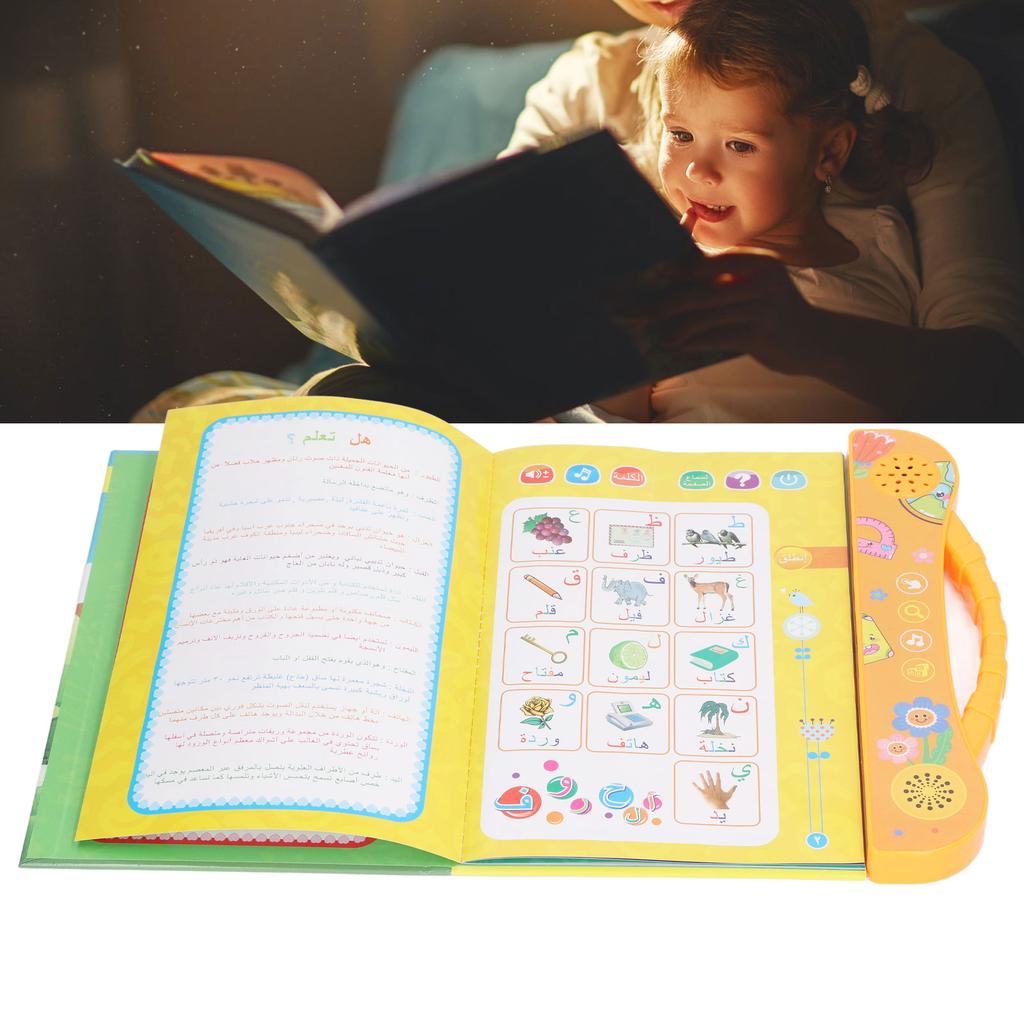 Kids Learning Sound Books Fun Early Educational Puzzle Enhance Language Ability Arabic Learning Electronic Book