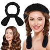 Heatless Hair Curlers Set No Damage No Heat for Bouncy Curls Overnight No Heat Hair Curling Rollers Gentle and Safe