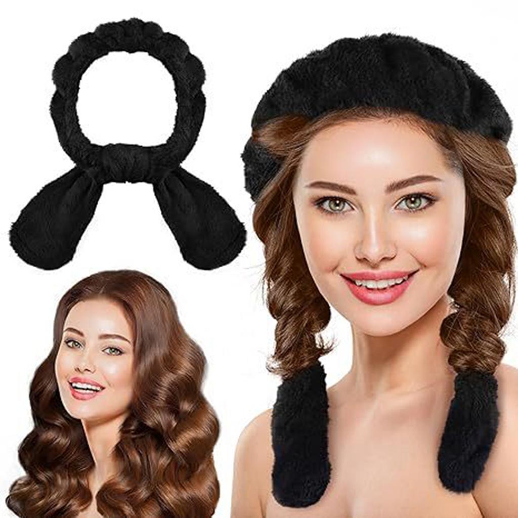 Heatless Hair Curlers Set No Damage No Heat for Bouncy Curls Overnight No Heat Hair Curling Rollers Gentle and Safe