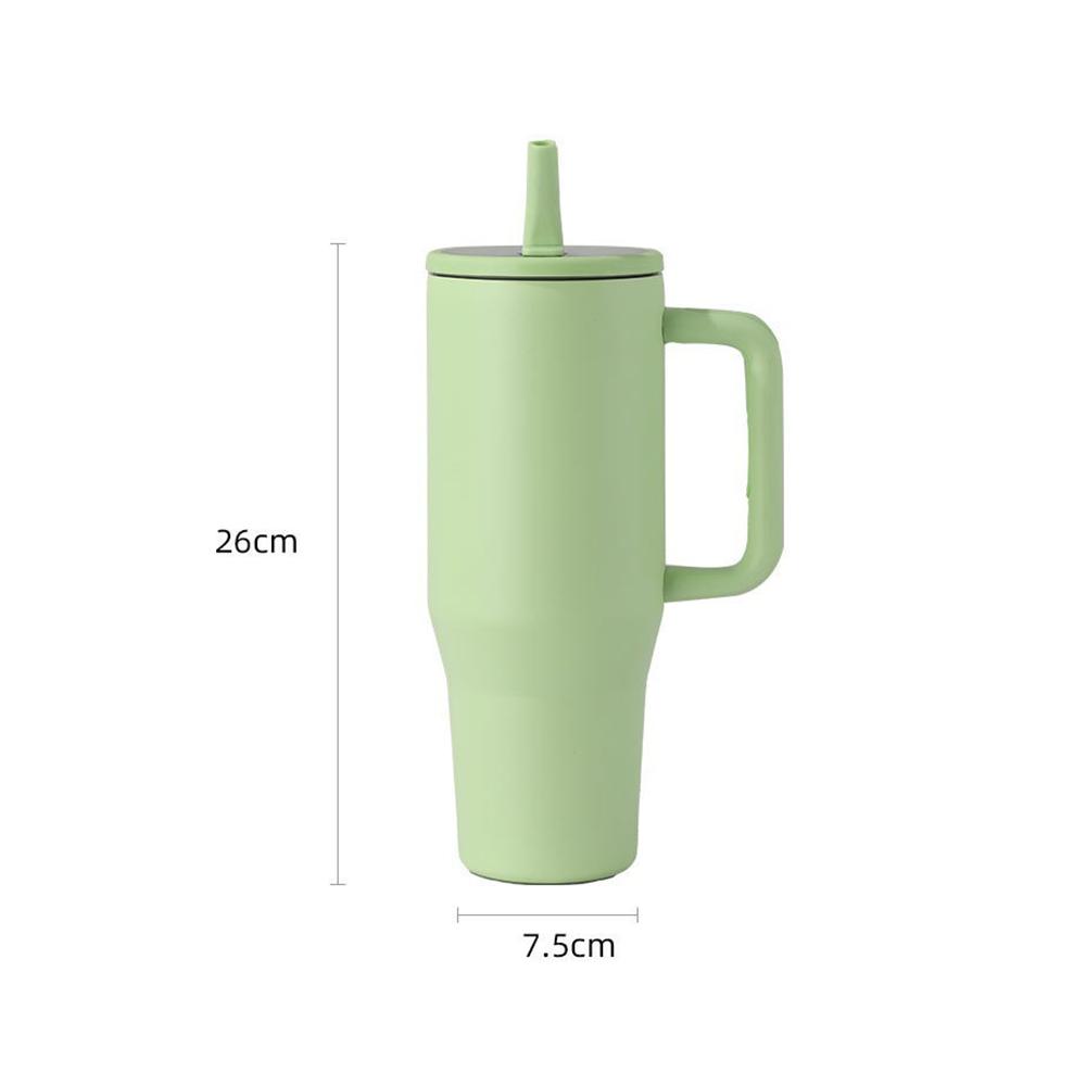 Custom for Stanmany 40oz American Version Outdoor Giant Car Cup Insulated Tumbler with Straw and Handle