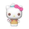 Funko Pop! Hello Kitty (Ice Cream) Vinyl Figure – Sanrio Chibi Collectible for Display & Gifts