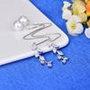 Earrings Temperament Long Pearls Female Students' Earrings Versatile Tassel Earrings Earrings Earrings Anti-allergic