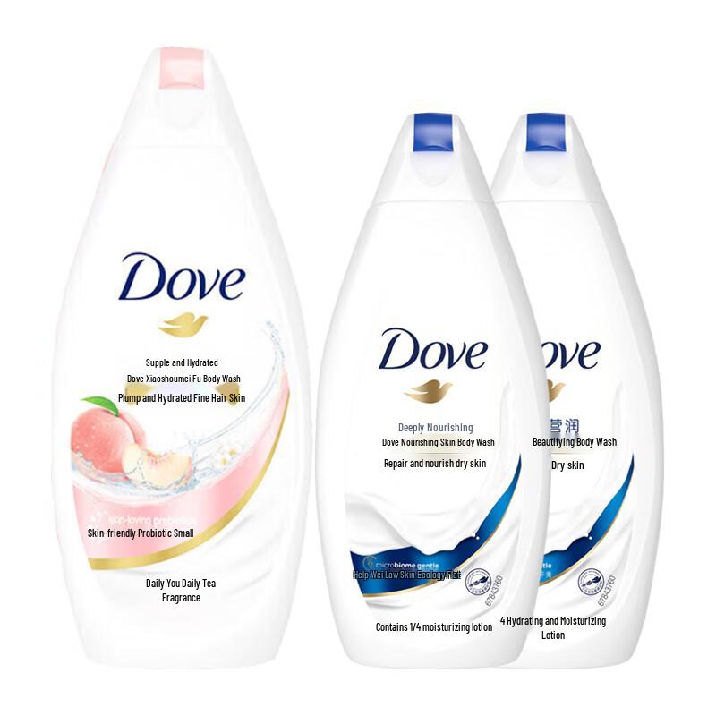 

Dove Hydrating & Refreshing Shower Gel Set