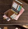 Men's Retro Short Wallet: Multifunctional, Large Capacity Card Holder & Driver's License Case