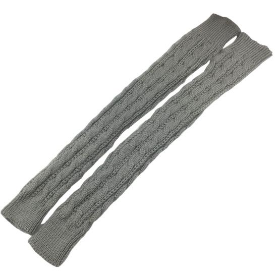 Manches de bras avec trou pour le pouce, beaux gants plus épais pour garder au chaud l'hiver, gants longs pour femmes, mitaines