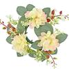 Simulation Dahlia Candlestick Wreath Simulation Wreath Dining Table Decoration Wedding Photography Props
