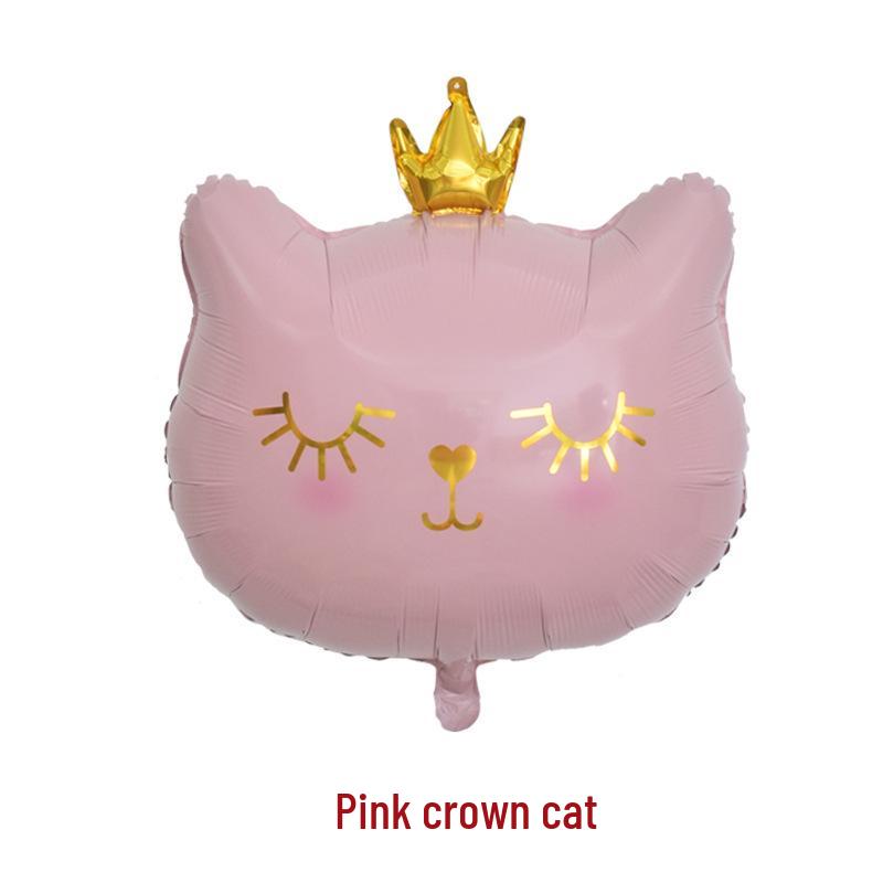 Colorful Children's Birthday Party Cake and Balloon Decoration Set