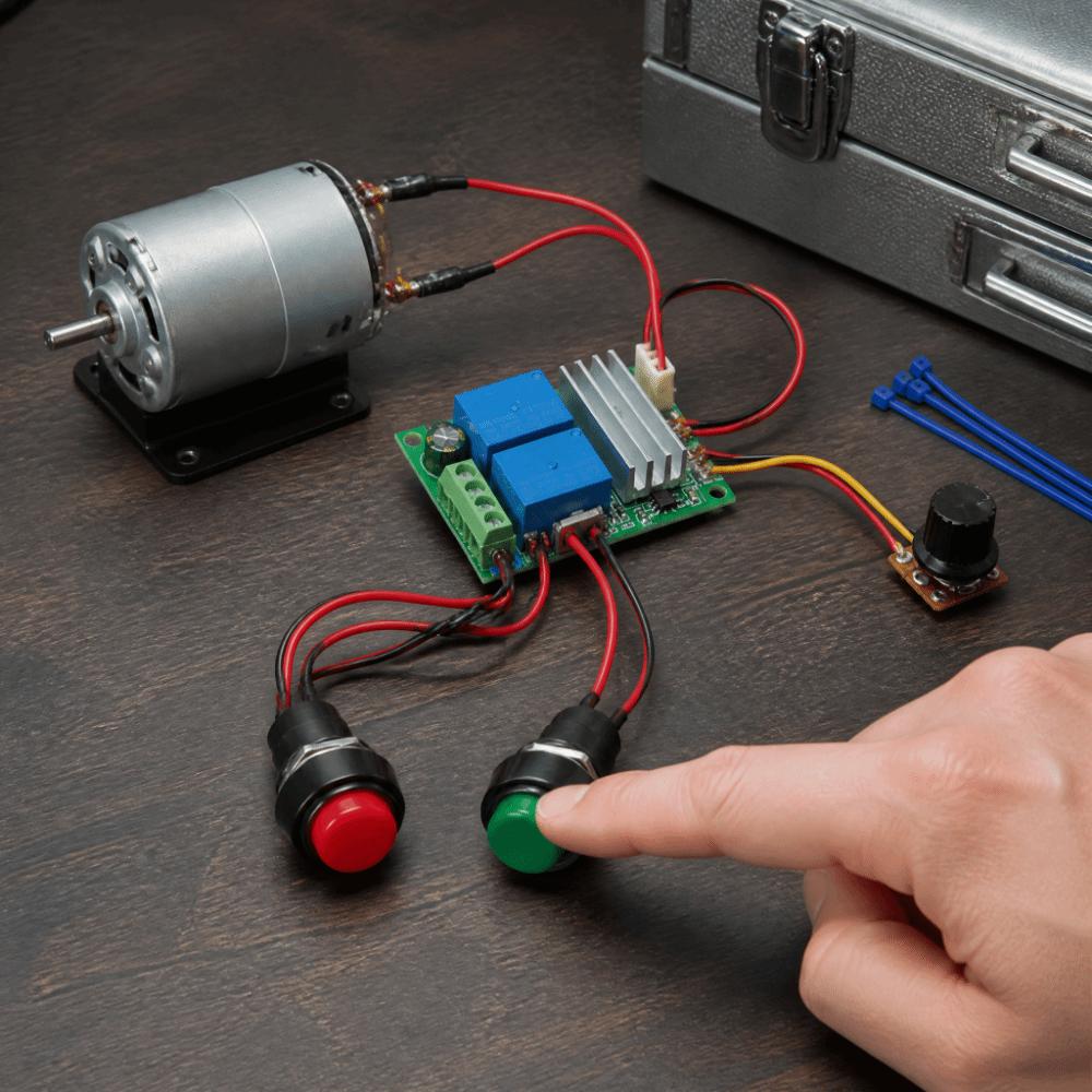 3A Current Rating DC Motor Controller CW CCW Rotation PWM Regulator Switch Industrial Control