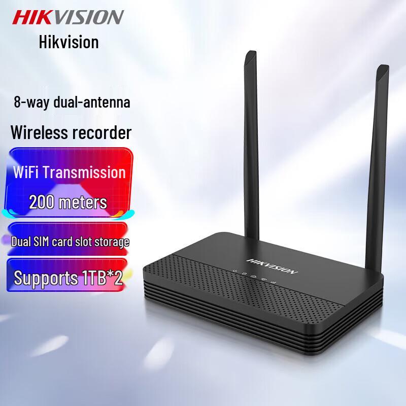 HIKVISION DS-7808N-S2/WX 8-Channel Wireless NVR CN Plug (adapter Included)