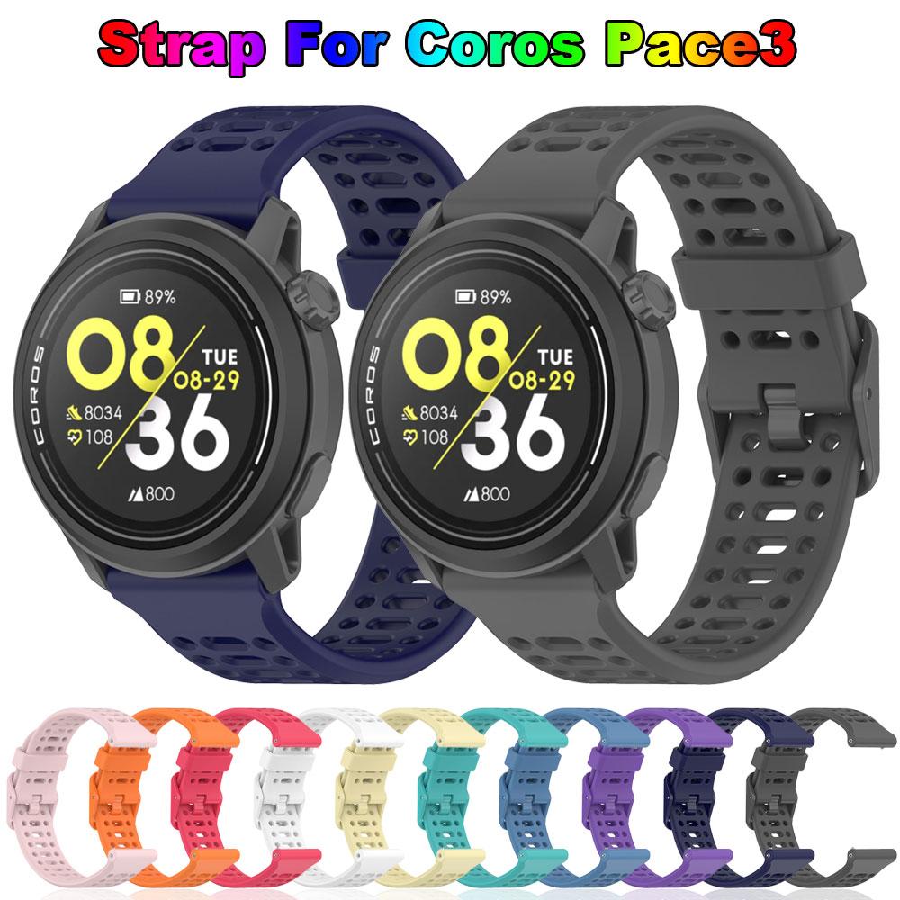 Originales Silikon-Uhrenarmband für COROS Pace 3 Smartwatch-Armband für COROS Pace3 Armband Sportzubehör Gürtel