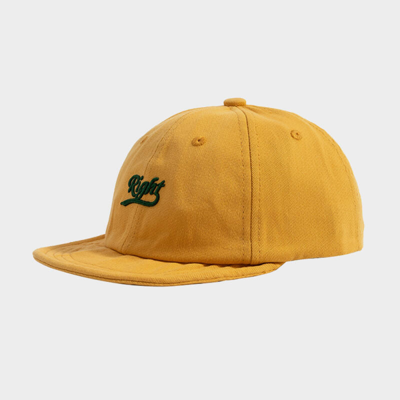 RIGHT Cotton Logo Short Cap C6 Yellow C6 Yellow