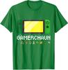 Saint Patricks Day Video Game Controller Leprechaun Unisex T-Shirt