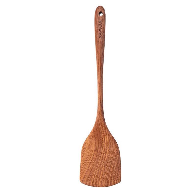 MAXCOOK Natural Ebony Wood Wok Spatula
