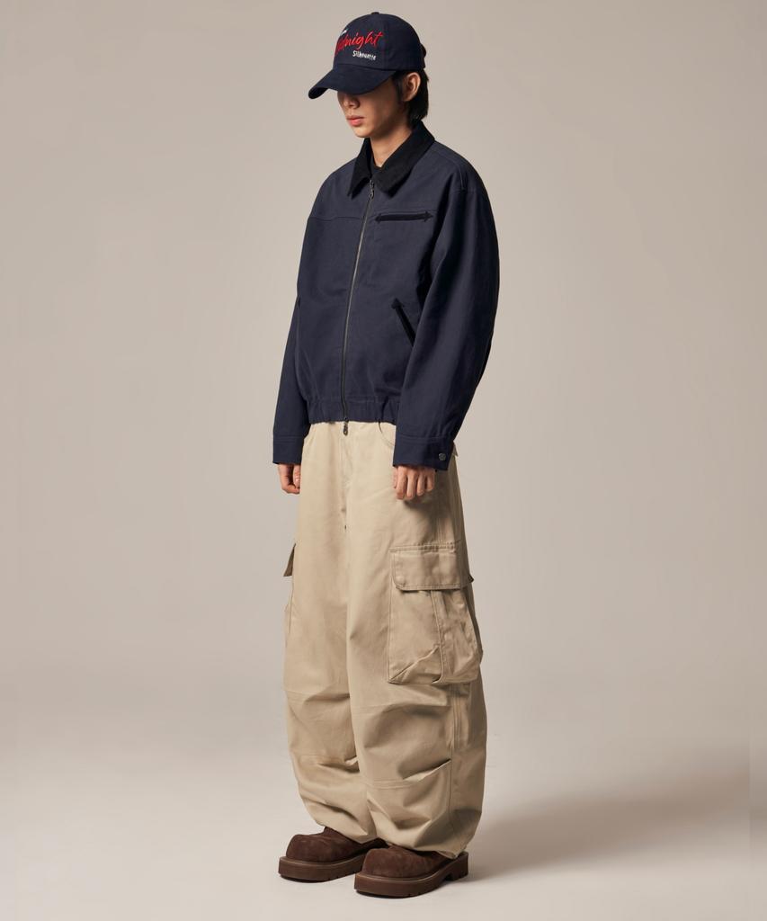 IDWS Andy Twill Balloon Cargo Pants Beige