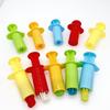 DIY Playdough Tools Set: Syringe, Star, Heart, Flower Shapes for Toddlers