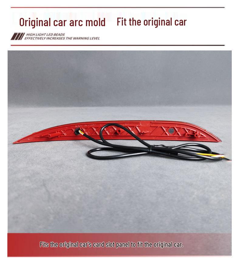 Kia K3 (2013-2015) Rear Bumper Light: Brake Warning & Sequential Turn Signal Light