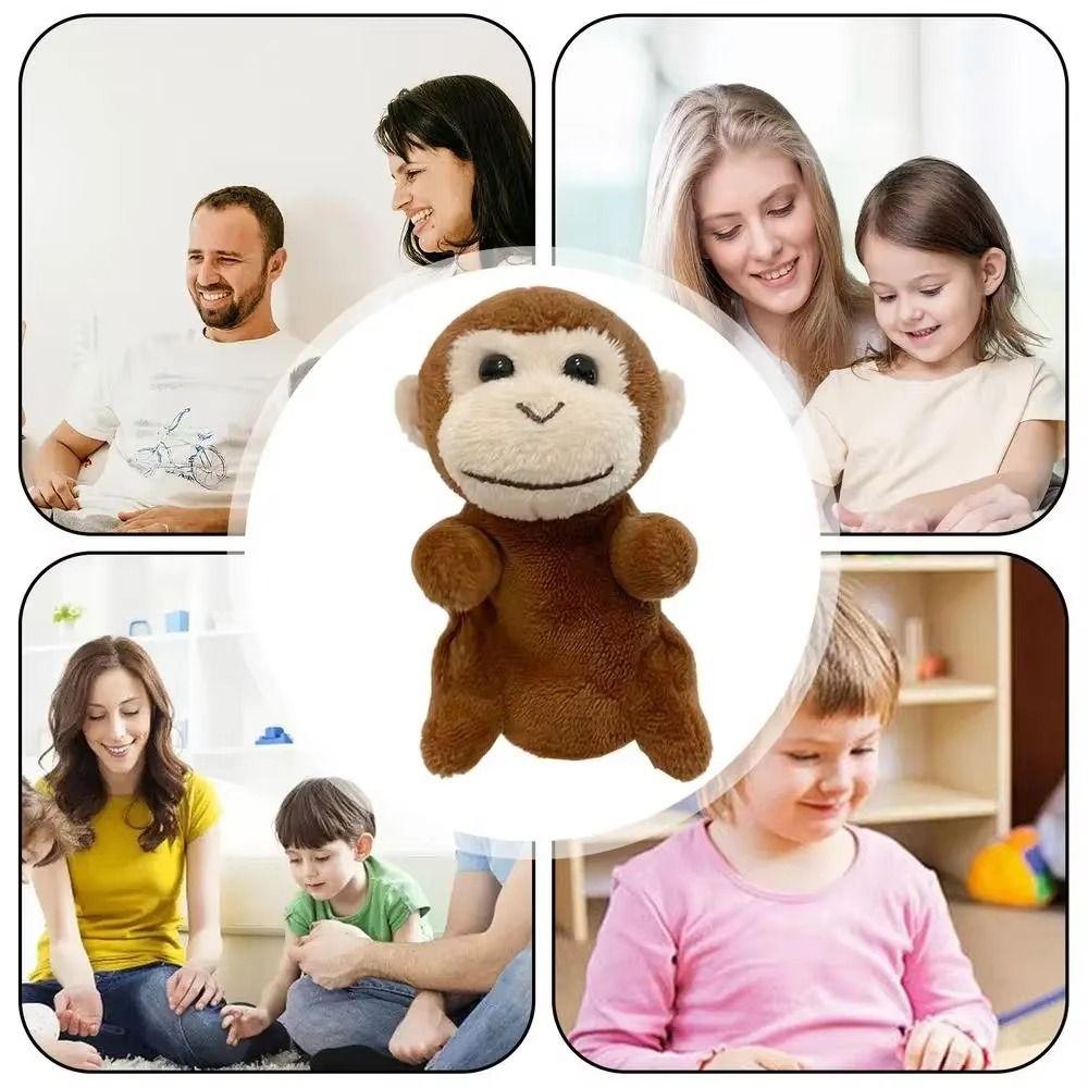 Storytelling Finger Puppets Stuffed Doll Puppets Plush Toy Animal Hand Puppets  For Children