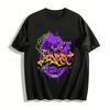 Street Graffiti Style Bedrucktes Trendiges Lässiges Kurzarm-T-Shirt Reines Baumwoll-T-Shirt