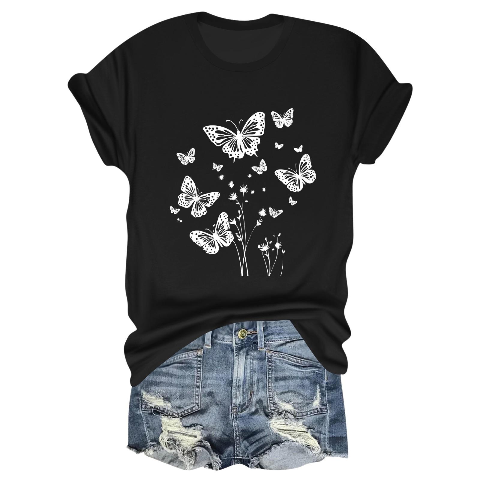 

Детская повседневная футболка с круглым вырезом и короткими рукавами с принтом и надписью «Топ» 100 чёрный