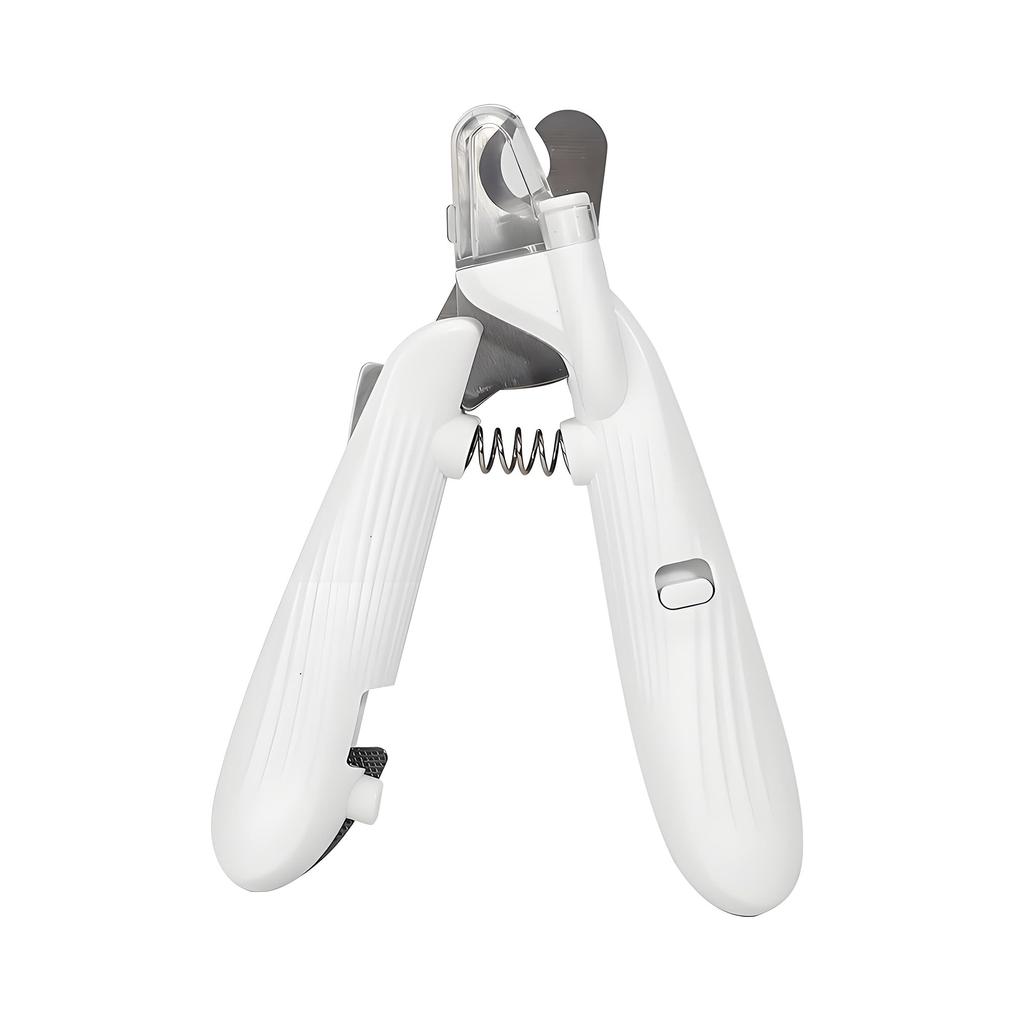 Electric Cat Nail Trimmer with LED and Ingrown Nail File for Cats and Quiet and Safe Compact Design for and Large Pets High-Brightness Light,