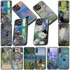 for Motorola Moto Edge 70 60 Fusion NEO Pro G Stylus G56 G96 G52 G04 G05 20 Phone Case Claude Monet Impressionism Waterlily Cat