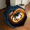 1pc Halloween Pumpkin, Spider Automatic Folding Umbrella - Compact 8-Rib Design,Perfect Gift for Friends & Family Yy250926011